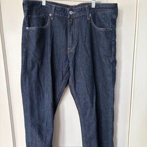 BONOBOS Athletic Fit Dark Wash Stretch Denim Jeans Mens Size 36x32